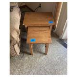 2 pc end table set