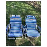 Beach chairs