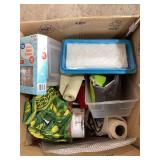 Box Lot of Assorted Household Items