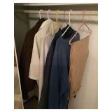 Assorted Garments on Hangers