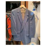 Blue Blazer with Gold Buttons