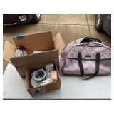 Jumper Cables, bag, misc