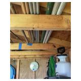 Wood and metal poles