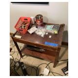 Side table and Contents