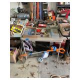 Table and chairs Excluding Contents BUYER PLEASE WAIT TILL END TO COME OF LOAD-OUT