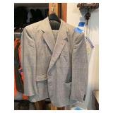 Men's Plaid Two-Piece Suit