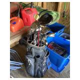 Assorted golf Clubs
