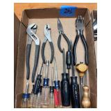 Assorted Craftsman Hand Tool Set with Pliers and Screwdrivers