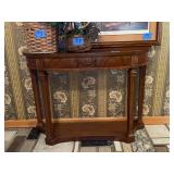 Thomasville Semi-Circular Console Table with Single Drawer