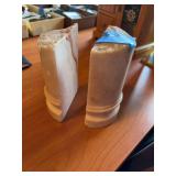 Pink Marble Column Segment Bookends