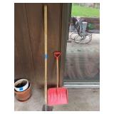 Garden Hoe and Plastic Snow Shovel Set