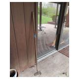 Long-Handled Metal Garden Rake