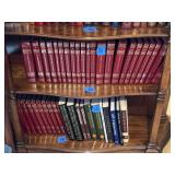 Collection of World Book Encyclopedia Volumes and Reference Books
