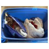 Assorted Decorative Pinecones and Artificial Berry Sprays