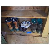 Assorted Footwear Collection Including Eddie Bauer and Trader Bay Boots