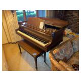 Kranich & Bach Baby Grand Piano with Bench