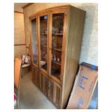 Thomasville Wood Display Cabinet