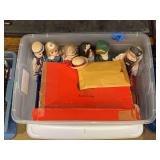 Collection of Nationality Dolls and Assorted Toys