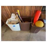 Assorted Baseball and Sports Equipment Collection