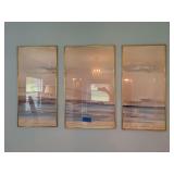 Set of Three Framed Prints by Etta Alvarez, 1987