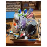 Assorted Household Maintenance and Craft Supplies Lot
