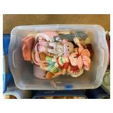 Collection of Assorted Dolls and Fisher-Price My Friend Dolls Overnight Case