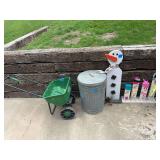 Assorted Garden and Holiday Decor Lot