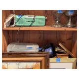 Assorted Picture Frames and Storage Container Lot