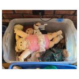 Collection of Cabbage Patch Kids Dolls and Koosa Pets