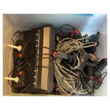 Atari 2600 Video Game Console with Controllers and Accessories