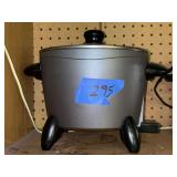 Electric Countertop Cooking Pot with Lid