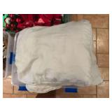 Set of Two White Bed Pillows