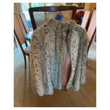 Style VI Ltd. Spotted Faux Fur Jacket with Pink Lining