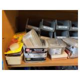 Assorted Hardware and Workshop Storage Lot
