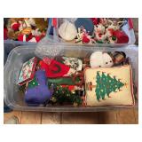 Assorted Christmas Holiday Decor and Media Collection