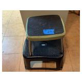 Two-Tier Step Stool with Metal and Plastic Construction