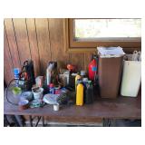 Assorted Workshop Supplies and Maintenance Fluids Lot