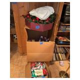 Assorted Holiday Decor and Greeting Card Collection