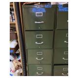 Durable Metal Four-Drawer Filing Cabinet