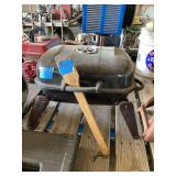 Portable Charcoal Grill with Cleaning Brush