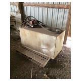 Rectangular Fuel Transfer Tank with Electric Pump
