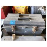 Plastic Tool Box with Assorted Welding Rods