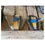 Workzone 12-Piece Combination Wrench Sets, SAE and Metric