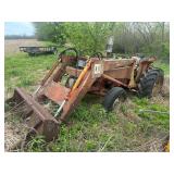 2444  Utility  Gas IH Tractor w/Loader