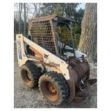 Bobcat 751 Skid Steer,
machine only, no attachments, 
Machine starts & runs, needs hydraulic fixed, it is currently leaking,
S/N 514712489
LOCATION: Boody, IL
CONTACT: Vern @ 217-823-2622