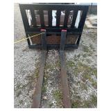 Skid Steer Forks, Q/A, 48” Forks,
(Jim Pritchard Estate)
LOCATION: Boody, IL
CONTACT: Vern @ 217-823-2622