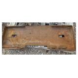 Skid Steer Plate, (New)
(Jim Pritchard Estate)
LOCATION: Boody, IL
CONTACT: Vern @ 217-823-2622