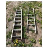Ladder and extension ladder