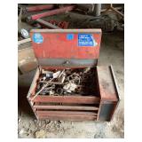 Snap-on Metal Tool Chest with Assorted Hardware