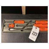 Snap-on Screwdriver Set with Tray